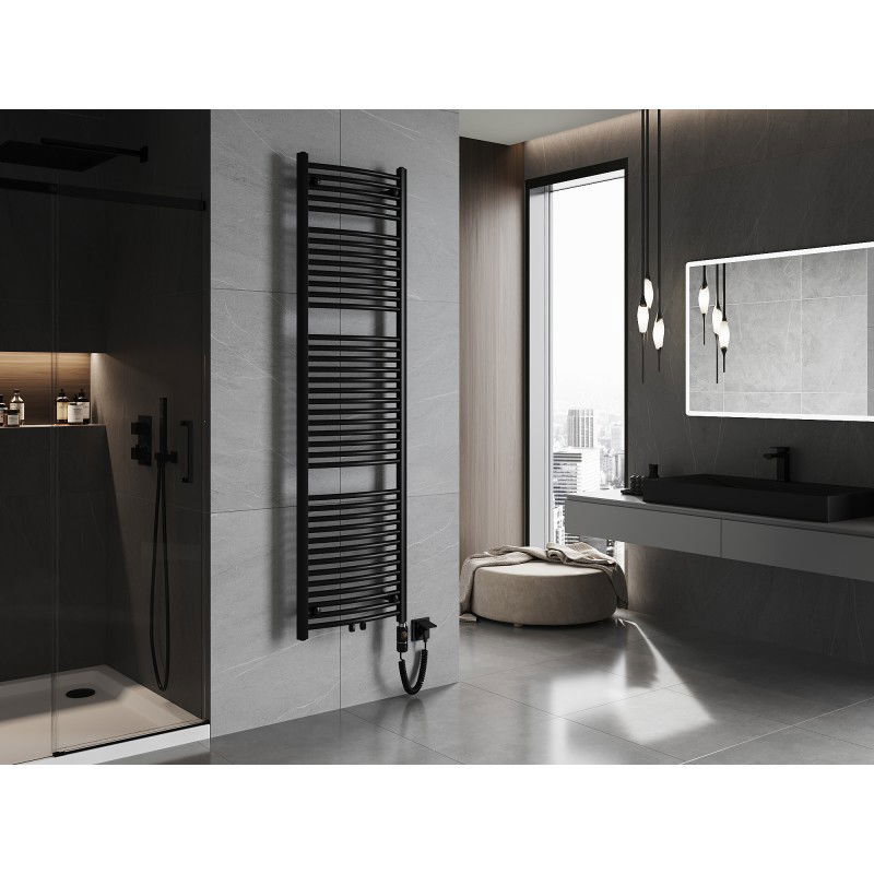 Mexen Ares ηλεκτρικό καλοριφέρ 1800 x 500 mm, 900 W, μαύρο - W102-1800-500-2900-70