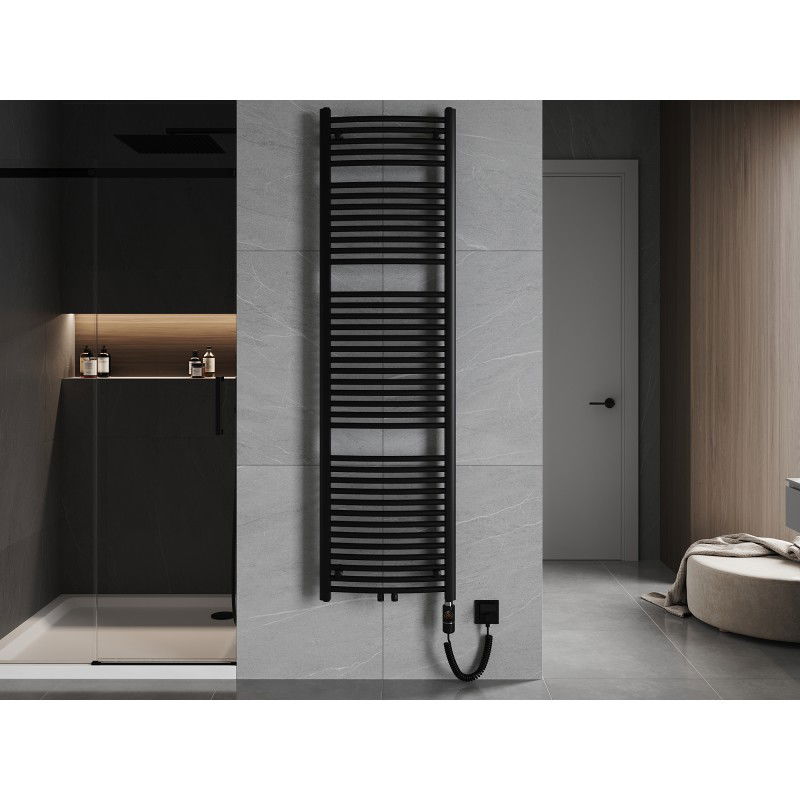 Mexen Ares električni radiator 1800 x 500 mm, 900 W, črn - W102-1800-500-2900-70