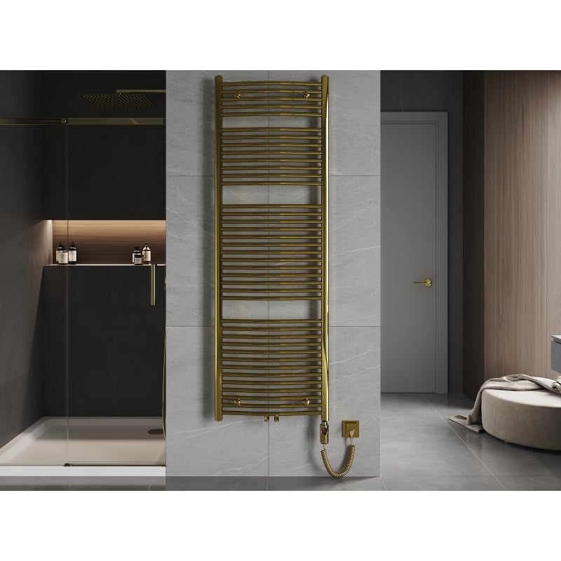 Mexen Ares radiador eléctrico 1800 x 600 mm, 600 W, dorado - W102-1800-600-2900-50