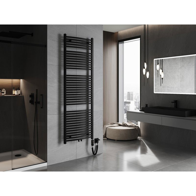 Mexen Ares ηλεκτρικό καλοριφέρ 1800 x 600 mm, 900 W, μαύρο - W102-1800-600-2900-70