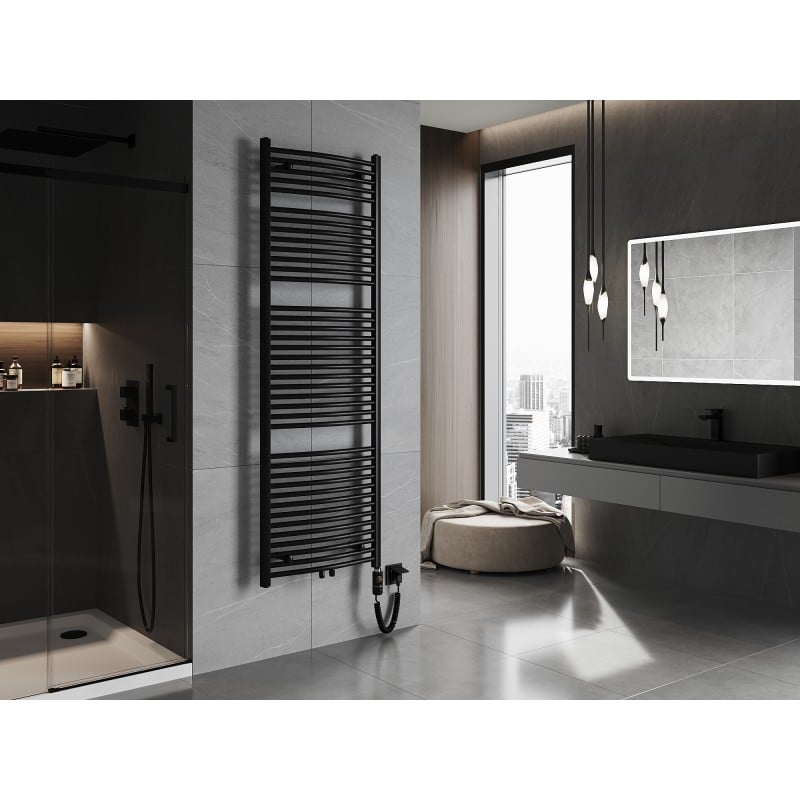 Mexen Ares elektrische radiator 1800 x 600 mm, 900 W, zwart - W102-1800-600-2900-70