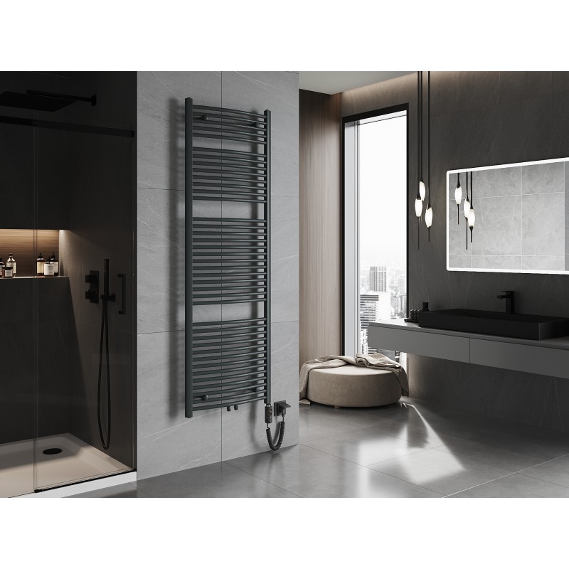 Mexen Ares sähkölämmitin 1800 x 600 mm, 900 W, antrasiitti - W102-1800-600-2900-66