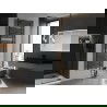 Mexen Ares elektrischer Heizkörper 1800 x 600 mm, 900 W, Anthrazit - W102-1800-600-2900-66