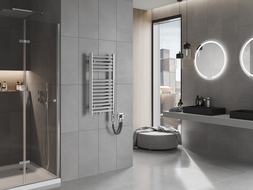 Mexen Hades elektrische radiator 800 x 400 mm, 300 W, chroom - W104-0800-400-2300-01