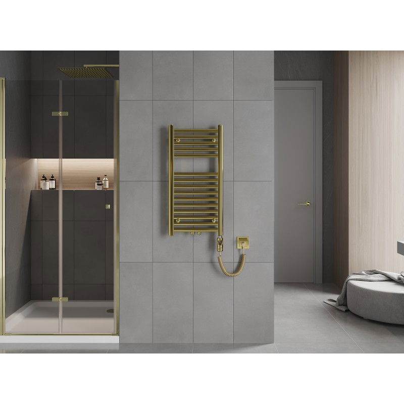 Mexen Hades radiador elétrico 800 x 400 mm, 300 W, dourado - W104-0800-400-2300-50