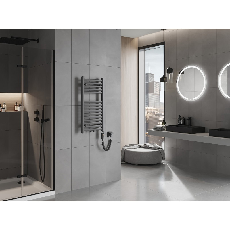 Mexen Hades radiador eléctrico 800 x 400 mm, 300 W, antracita - W104-0800-400-2300-66