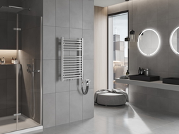 Mexen Hades električni radiator 800 x 500 mm, 300 W, krom - W104-0800-500-2300-01