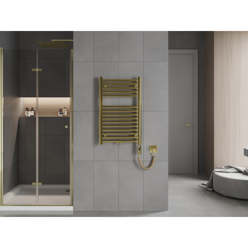 Mexen Hades radiador eléctrico 800 x 500 mm, 300 W, dorado - W104-0800-500-2300-50