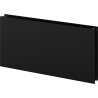 Mexen CHF20 Hygiene Flat panel radiator 300 x 1500 mm, side connection, 852 W, black - W420HF-030-150-70