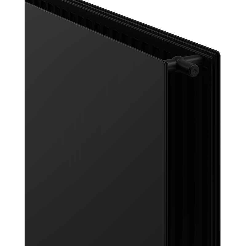 Mexen CHF20 Hygiene Flat radiatore a piastra 300 x 2000 mm, collegamento laterale, 1136 W, nero - W420HF-030-200-70