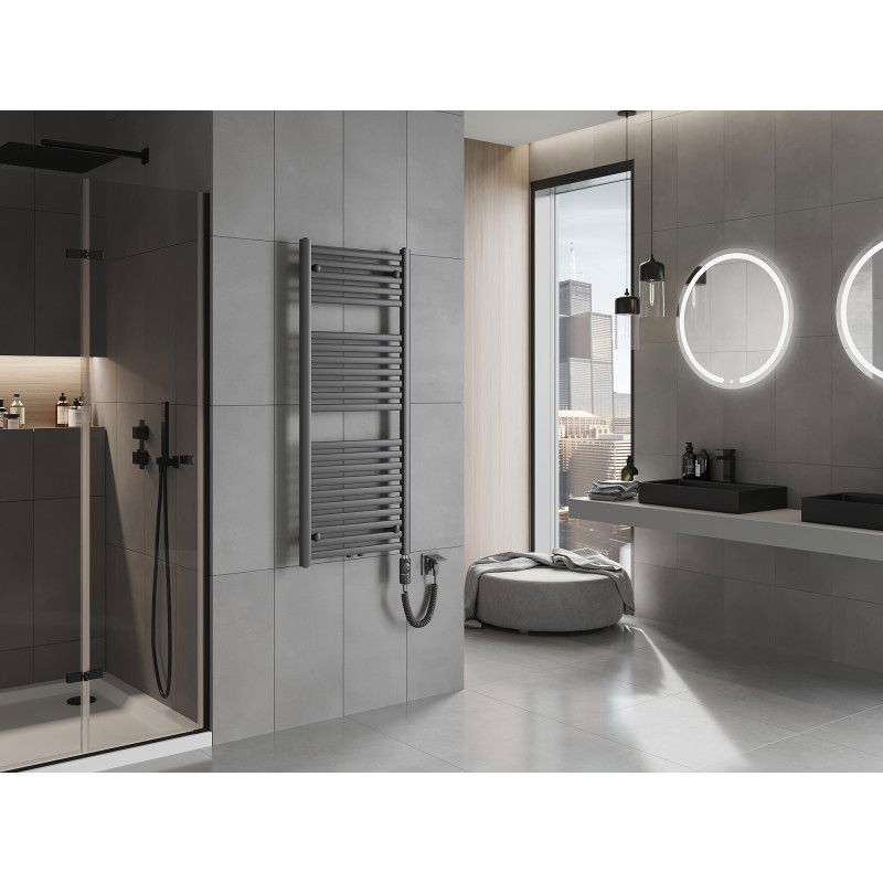 Mexen Hades električni radiator 1200 x 500 mm, 600 W, antracit - W104-1200-500-2600-66