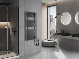 Mexen Hades ηλεκτρικό καλοριφέρ 1200 x 500 mm, 600 W, μαύρο - W104-1200-500-2600-70