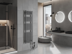 Mexen Hades ηλεκτρικό θερμαντικό σώμα 1500 x 400 mm, 600 W, ανθρακί - W104-1500-400-2600-66