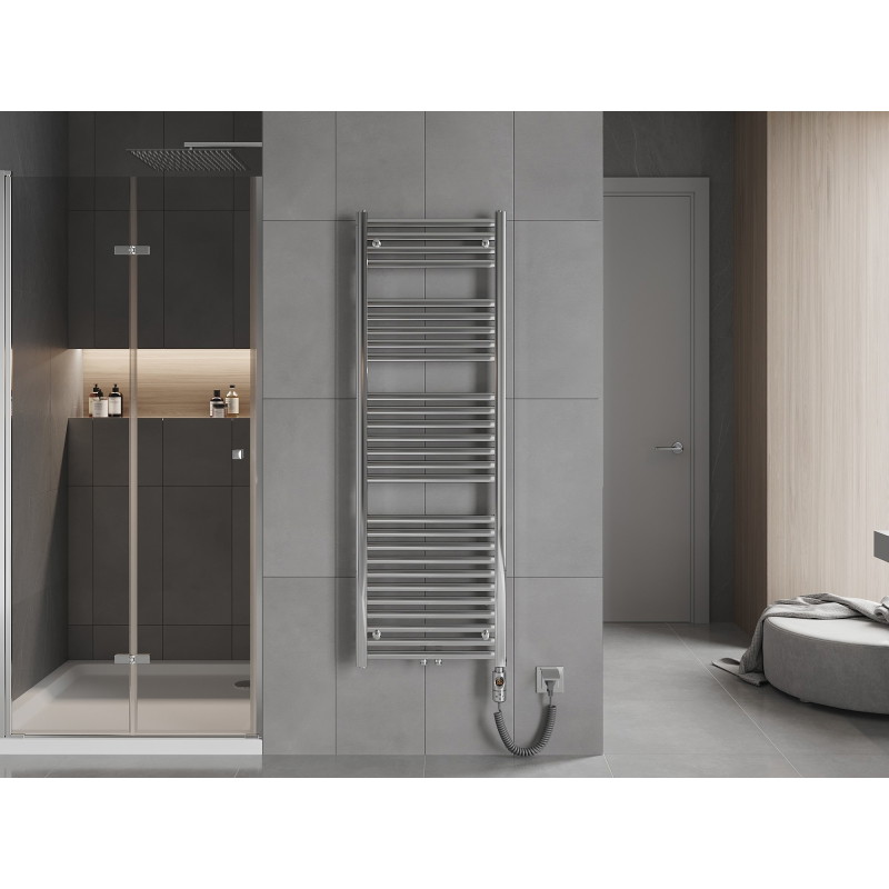 Mexen Hades radiador eléctrico 1500 x 500 mm, 600 W, cromo - W104-1500-500-2600-01