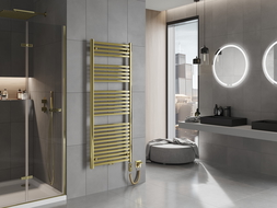 Mexen Hades radiador elétrico 1500 x 600 mm, 600 W, dourado - W104-1500-600-2600-50