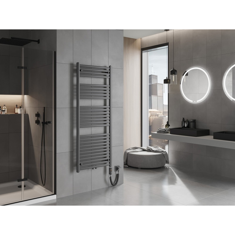 Mexen Hades radiador eléctrico 1500 x 600 mm, 900 W, antracita - W104-1500-600-2900-66