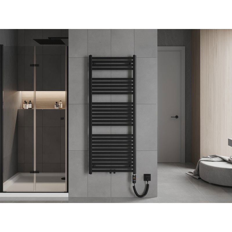 Mexen Hades ηλεκτρικό καλοριφέρ 1500 x 600 mm, 900 W, μαύρο - W104-1500-600-2900-70