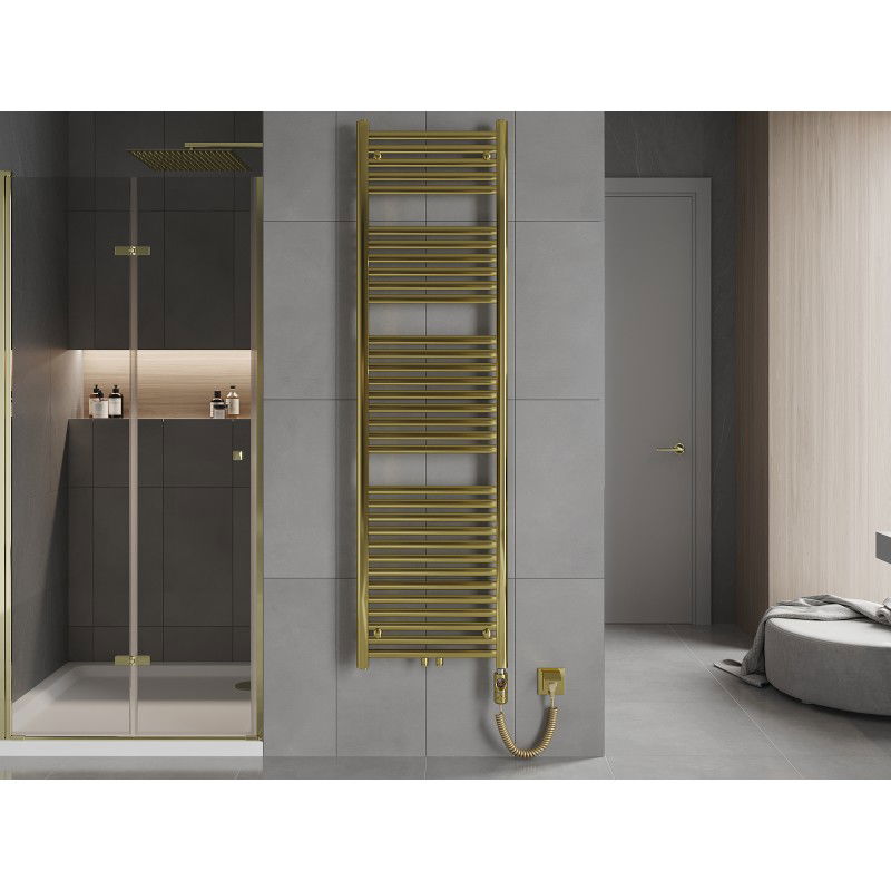 Mexen Hades elektrische radiator 1800 x 500 mm, 900 W, goud - W104-1800-500-2900-50