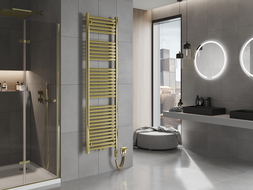 Mexen Hades elektrisk radiator 1800 x 500 mm, 900 W, guld - W104-1800-500-2900-50