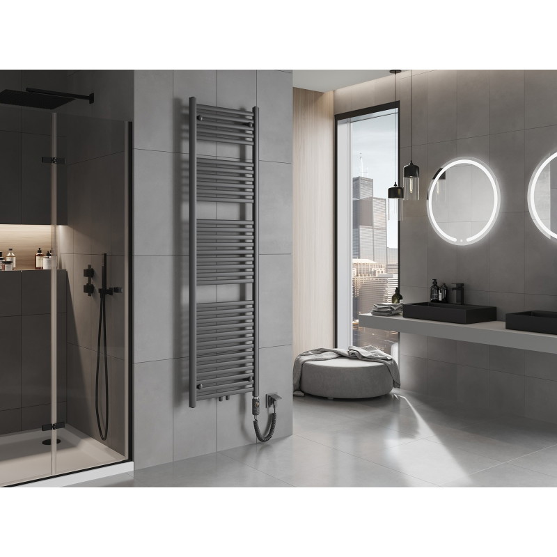 Mexen Hades radiador eléctrico 1800 x 500 mm, 900 W, antracita - W104-1800-500-2900-66