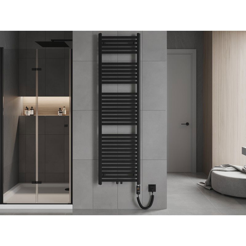 Mexen Hades elektriskais radiators 1800 x 500 mm, 900 W, melns - W104-1800-500-2900-70