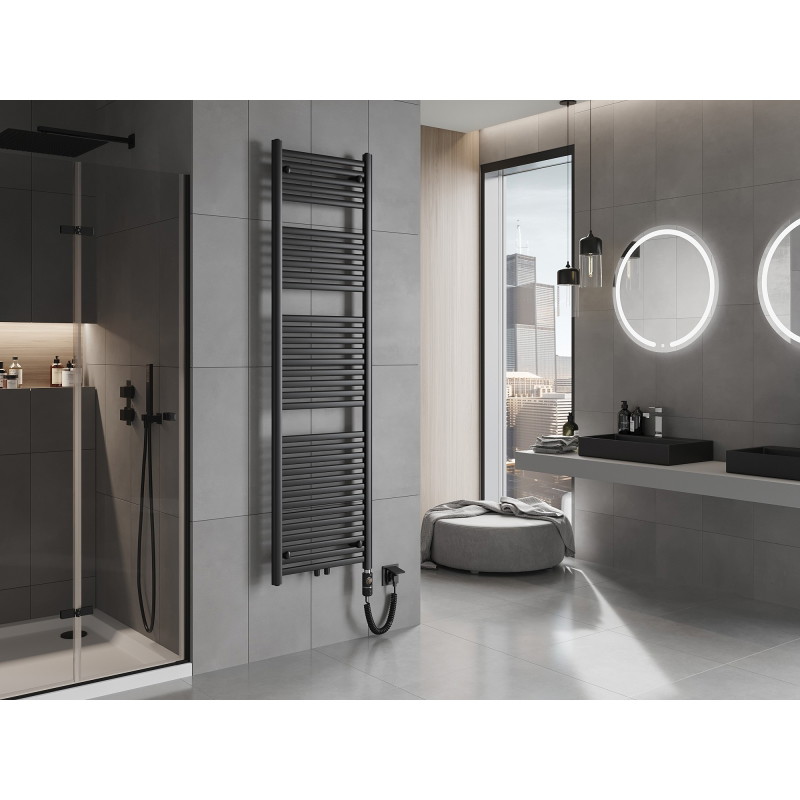 Mexen Hades radiador eléctrico 1800 x 500 mm, 900 W, negro - W104-1800-500-2900-70
