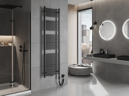 Mexen Hades elektrisk radiator 1800 x 500 mm, 900 W, svart - W104-1800-500-2900-70