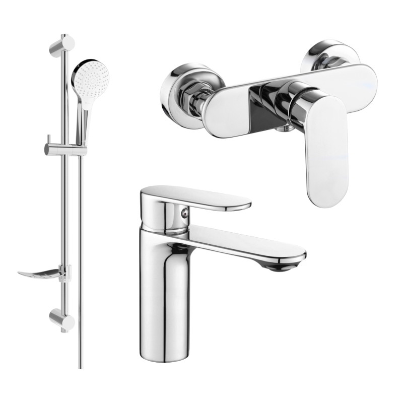 Mexen Milo DF05 dušikomplekt, kroom - 71304DF05-00