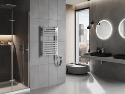 Mexen Uran radiador elétrico 800 x 500 mm, 300 W, cromado - W105-0800-500-2300-01