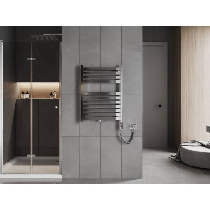 Mexen Uran radiador elétrico 800 x 600 mm, 300 W, cromado - W105-0800-600-2300-01