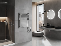 Mexen Uran Electric Radiator 800 x 600 mm, 300 W, Chrome - W105-0800-600-2300-01