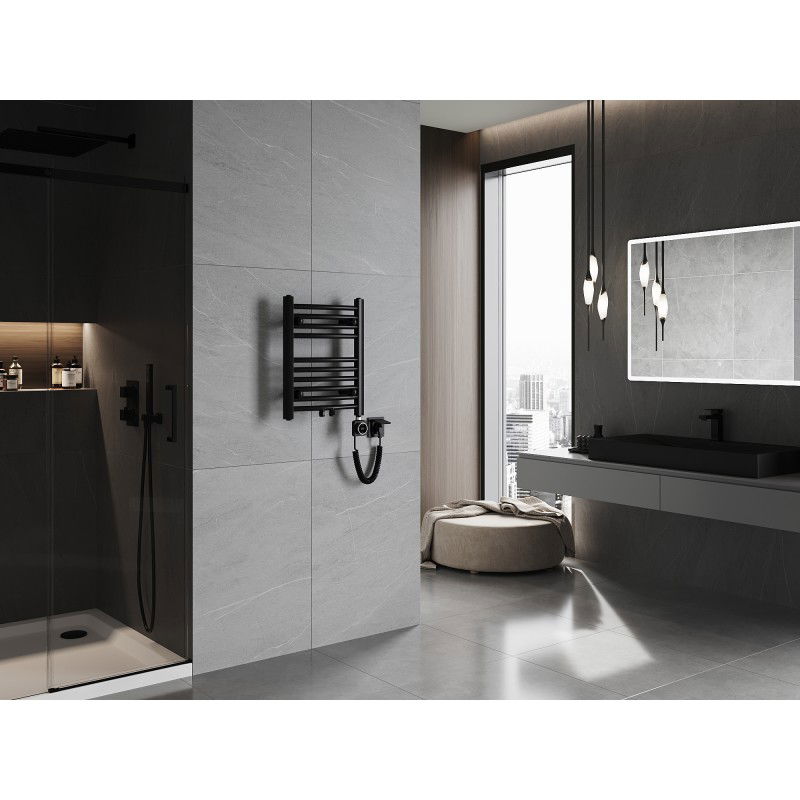 Mexen Ares radiador elétrico 500 x 400 mm, 300 W, preto - W102-0500-400-6300-70