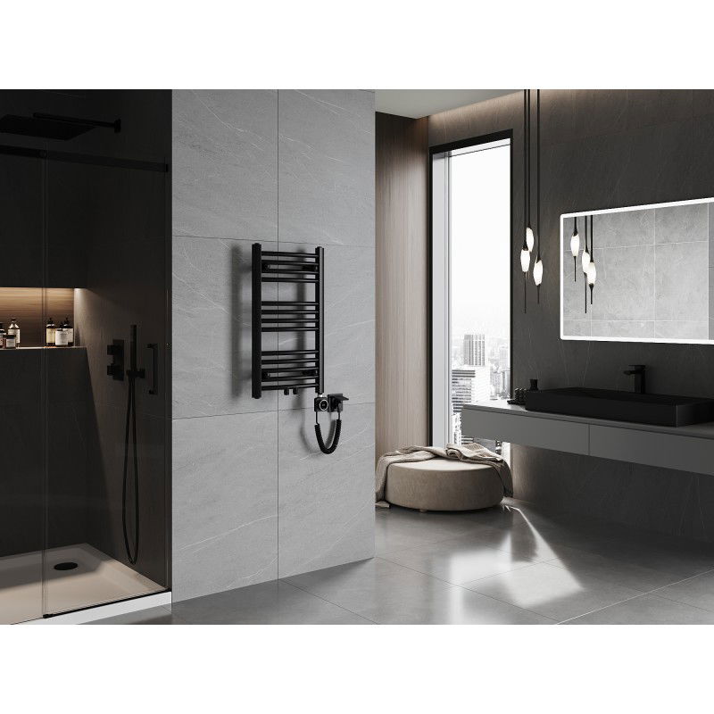 Mexen Ares ηλεκτρικό καλοριφέρ 700 x 400 mm, 300 W, μαύρο - W102-0700-400-6300-70