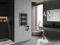 Mexen Ares Elektroheizkörper 700 x 400 mm, 300 W, schwarz - W102-0700-400-6300-70