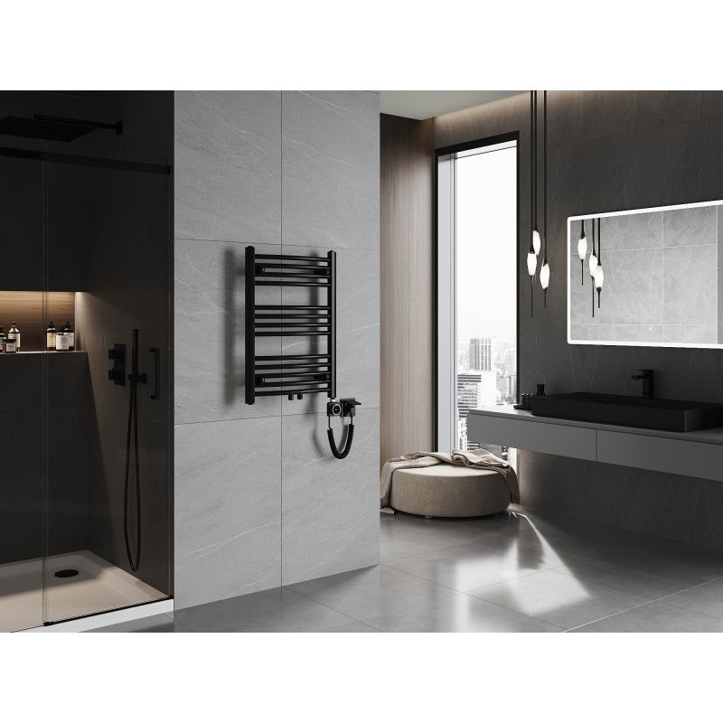 Mexen Ares radiador elétrico 700 x 500 mm, 300 W, preto - W102-0700-500-6300-70