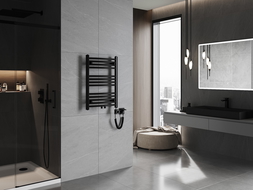 Mexen Ares radiateur électrique 700 x 500 mm, 300 W, noir - W102-0700-500-6300-70