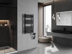 Mexen Ares elektriskais radiators 900 x 500 mm, 400 W, melns - W102-0900-500-6400-70