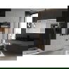 Mexen Ares Elektrischer Heizkörper 900 x 600 mm, 400 W, schwarz - W102-0900-600-6400-70