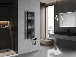 Mexen Ares elektrischer Heizkörper 1200 x 400 mm, 400 W, schwarz - W102-1200-400-6400-70