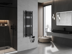 Mexen Ares Elektroheizkörper 1200 x 400 mm, 400 W, schwarz - W102-1200-400-6400-70