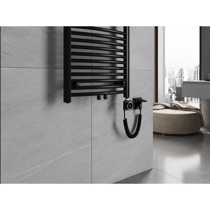 Mexen Ares radiador eléctrico 1500 x 500 mm, 600 W, negro - W102-1500-500-6600-70