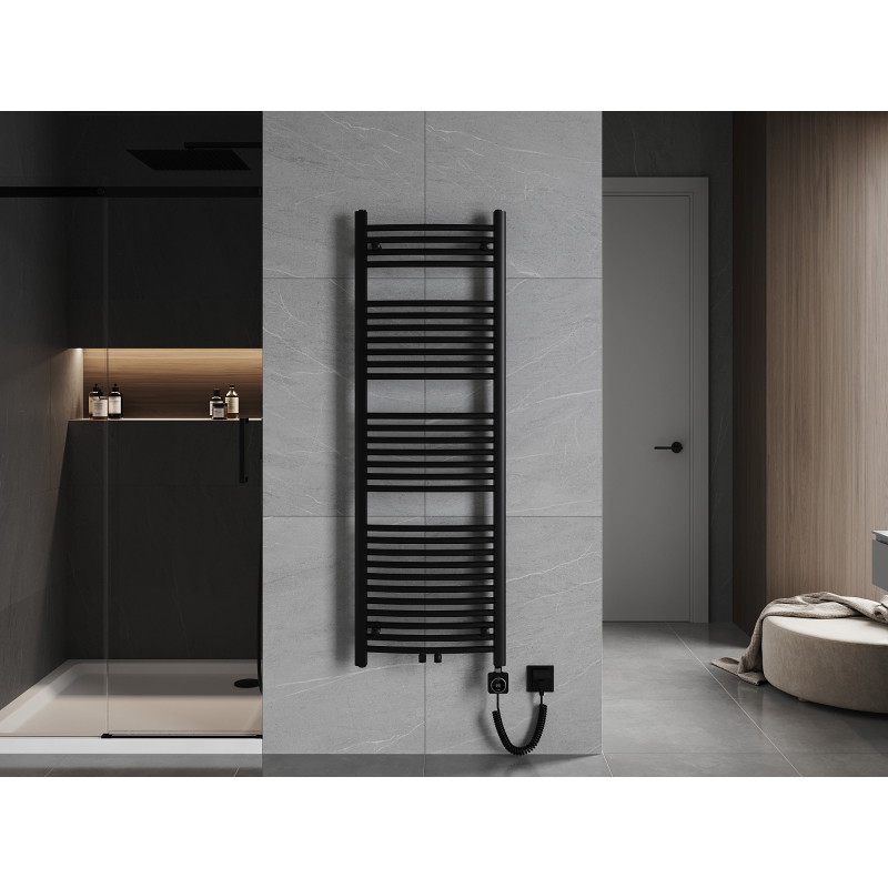 Mexen Ares radiador eléctrico 1500 x 500 mm, 600 W, negro - W102-1500-500-6600-70