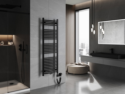 Mexen Ares radiador elétrico 1500 x 500 mm, 600 W, preto - W102-1500-500-6600-70