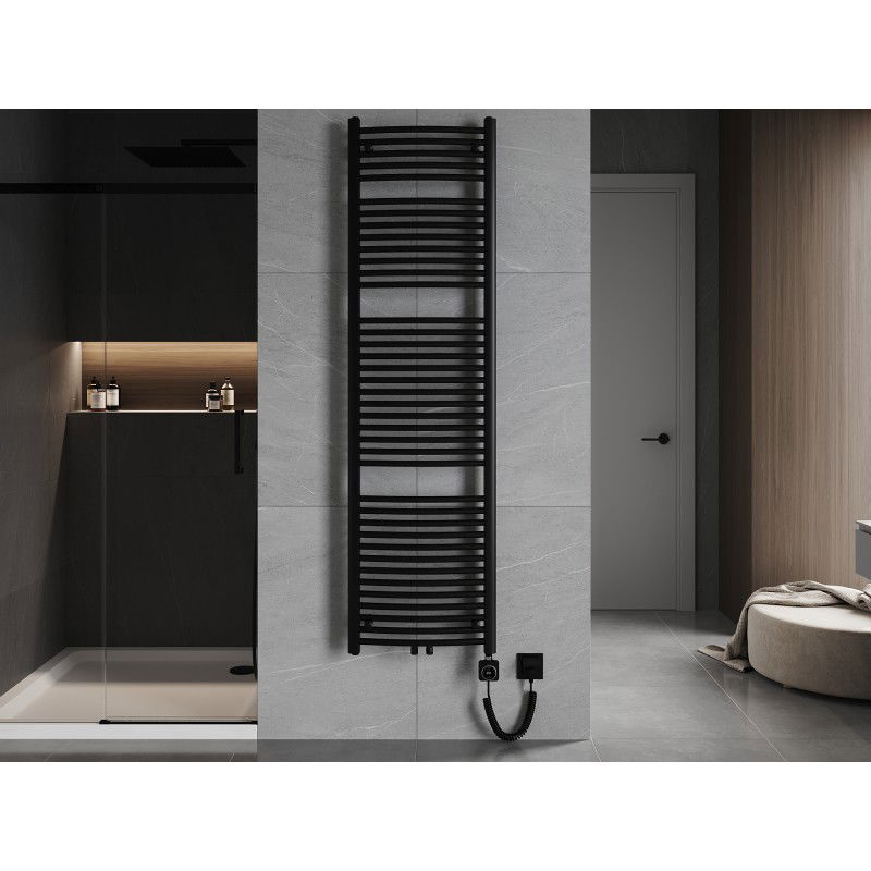 Mexen Ares ηλεκτρικό καλοριφέρ 1800 x 500 mm, 900 W, μαύρο - W102-1800-500-6900-70