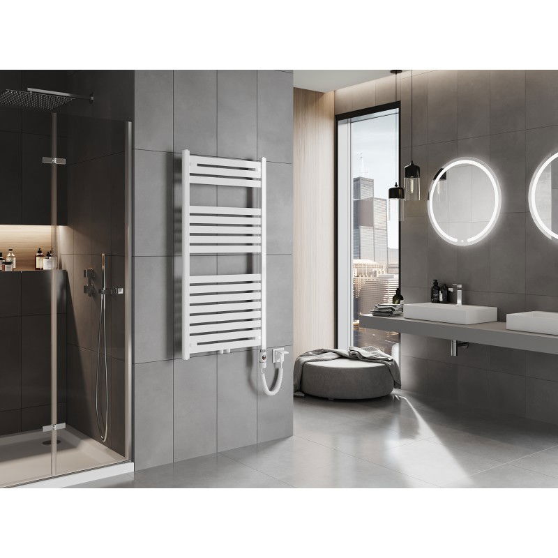 Mexen Uran ηλεκτρικό καλοριφέρ 1200 x 600 mm, 600 W, λευκό - W105-1200-600-2600-20