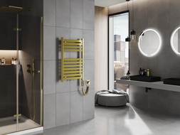 Mexen Uran electric radiator 800 x 500 mm, 300 W, gold - W105-0800-500-2300-50