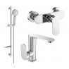Mexen Milo DF40 douchegarnituur, chroom - 713054DF40-00