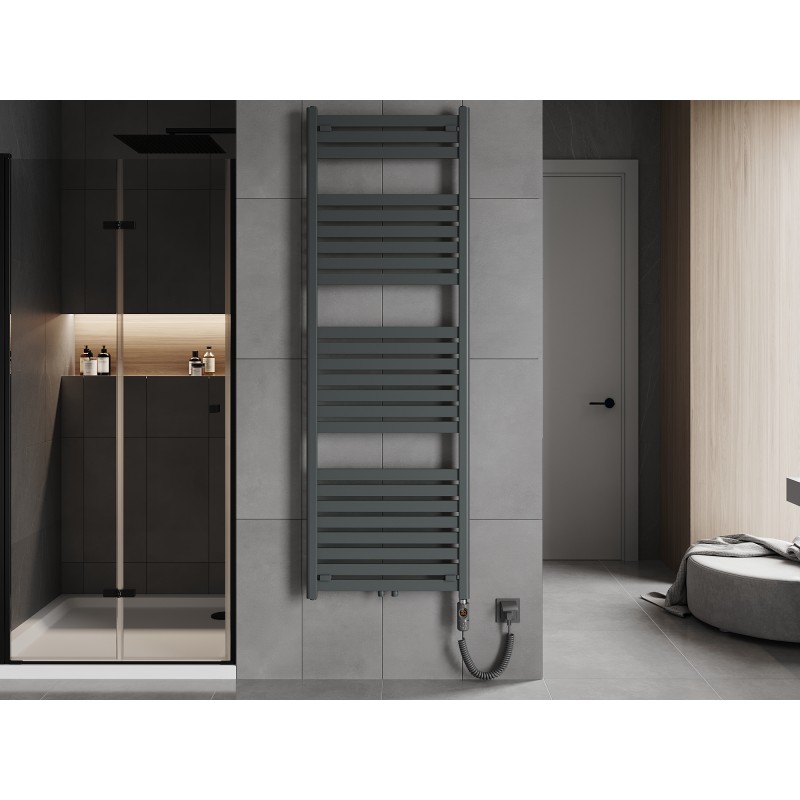 Mexen Uran Elektrischer Heizkörper 1800 x 600 mm, 900 W, Anthrazit - W105-1800-600-2900-66