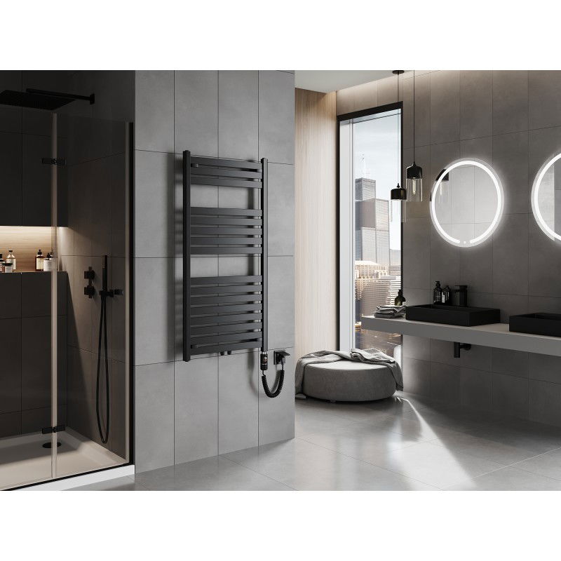 Mexen Uran Electric Radiator 1200 x 600 mm, 600 W, Black - W105-1200-600-2600-70