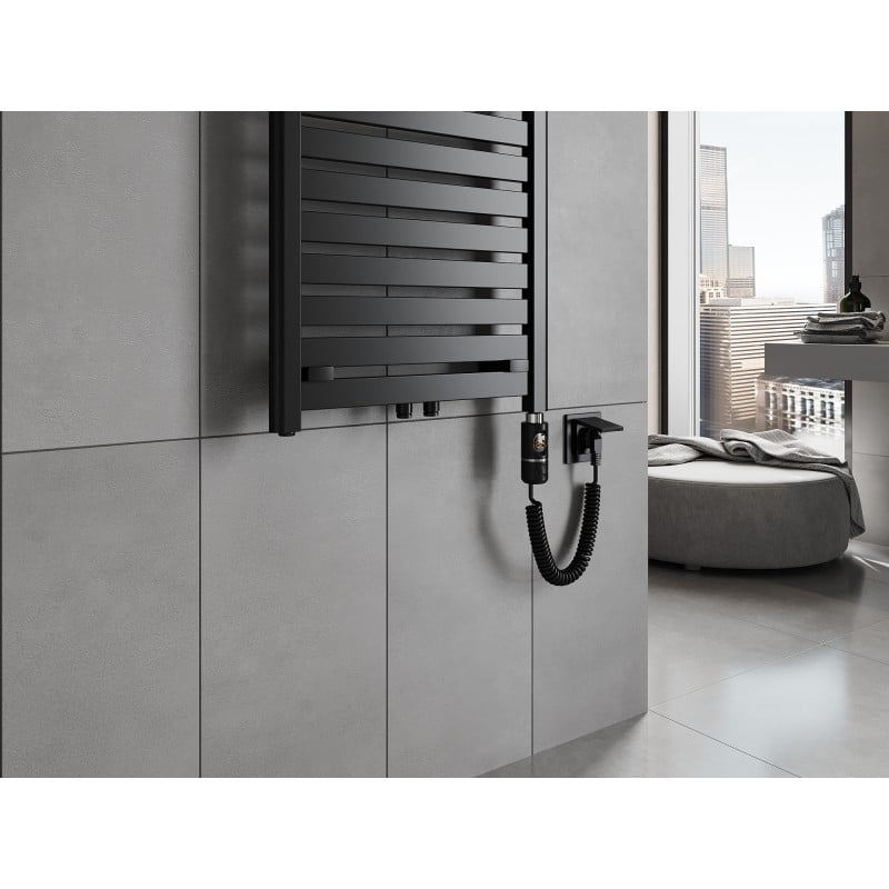 Mexen Uran elektrisk radiator 1800 x 600 mm, 900 W, svart - W105-1800-600-2900-70